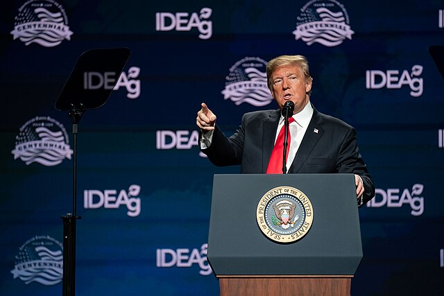 Trump praises Indiana education in TIME interview